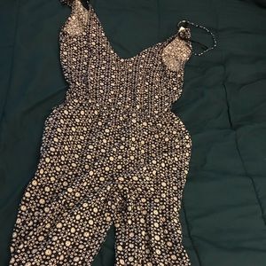 Floral print bodysuits/jumpsuit/romper